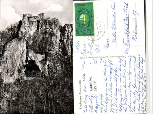 515700,Blaubeuren Rusenschloss Ruine