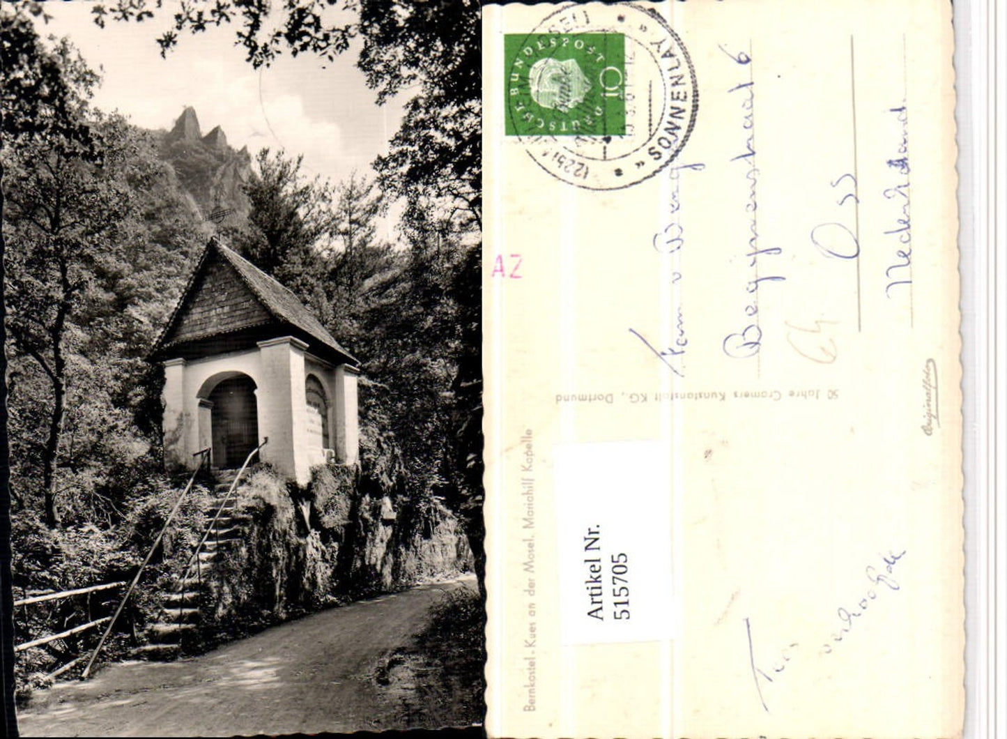 515705,Bernkastel-Kues an d. Mosel Mariahilf Kapelle