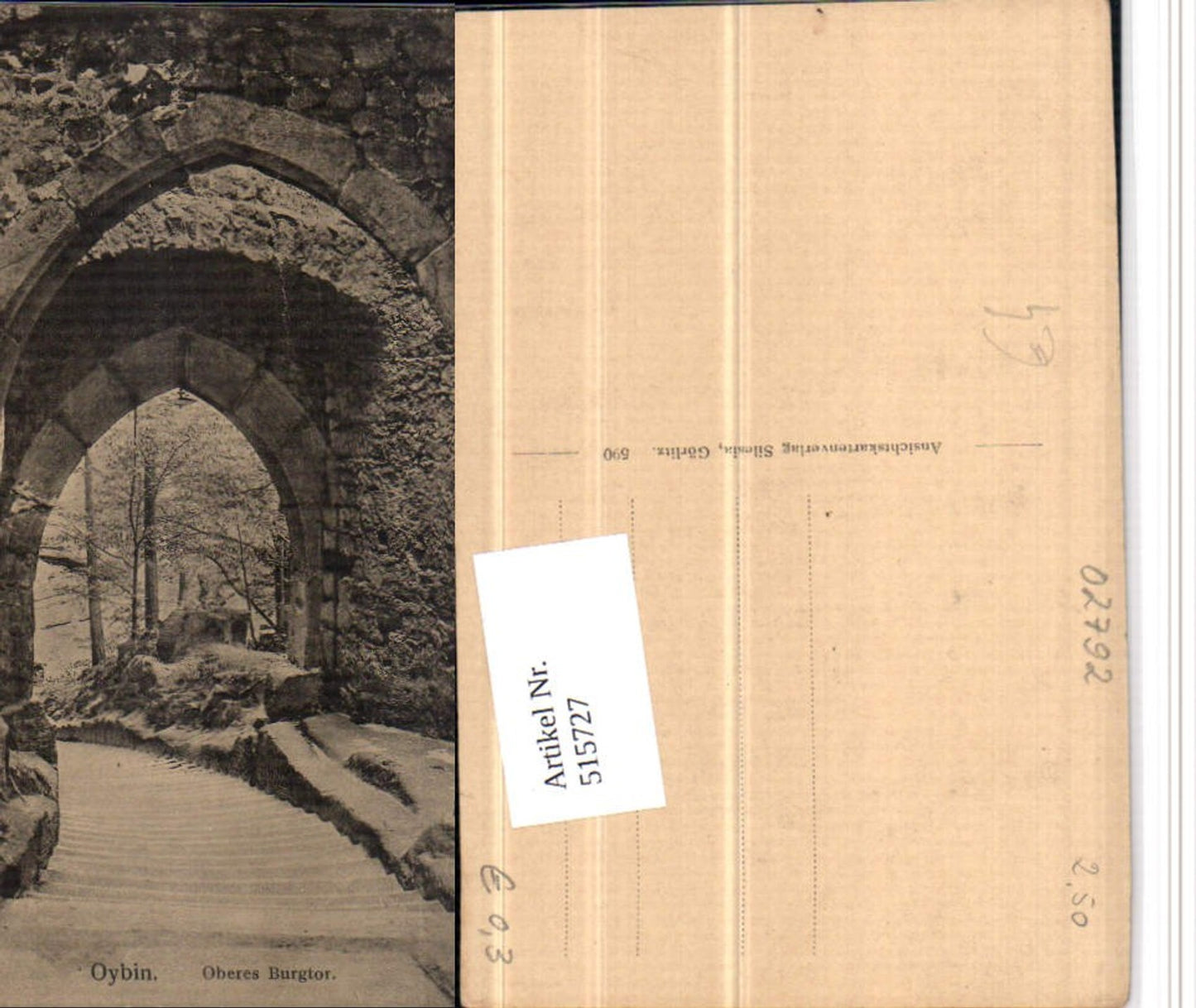 515727,Oybin Oberes Burgtor Tor