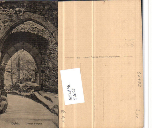 515727,Oybin Oberes Burgtor Tor