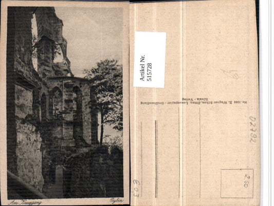 515728,Oybin Am Kreuzgang Ruine
