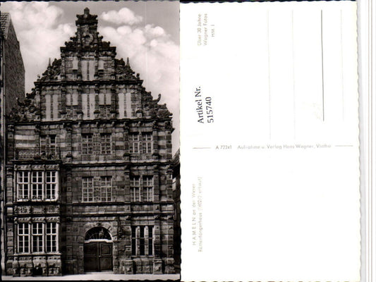 515740,Hameln an d. Weser Rattenfängerhaus Gebäude