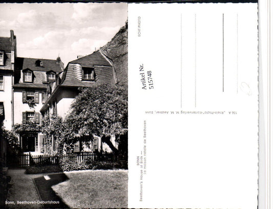 515748,Bonn am Rhein Beethoven Geburtshaus