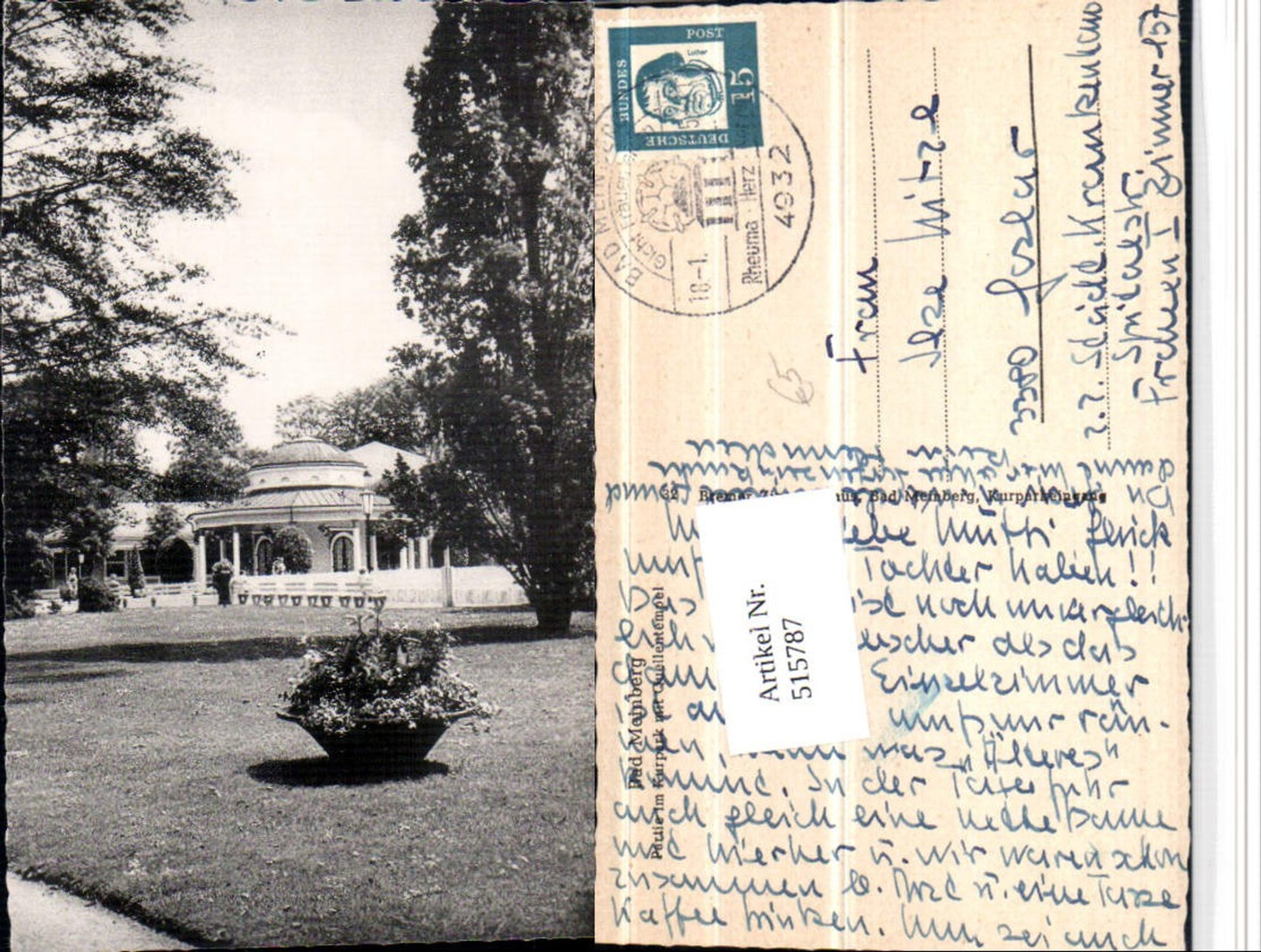 515787,Bad Meinberg Partie im Kurpark m. Quellentempel