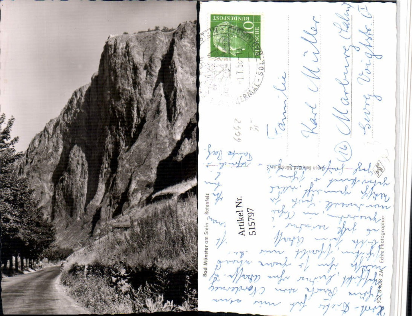 515797,Bad Münster am Stein Rotenfels Felswand