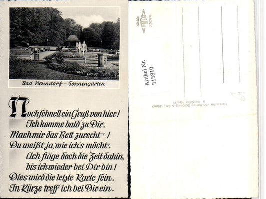 515810,Bad Nenndorf Sonnengarten Spruch Text
