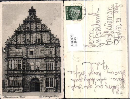 515819,Hameln an d. Weser Rattenfänger-Haus Gebäude