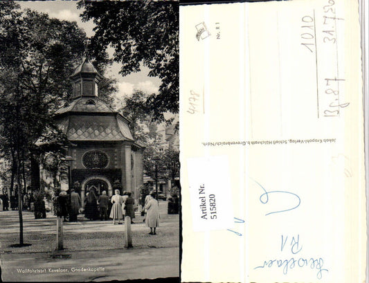 515820,Kevelaer Gnadenkapelle Kapelle