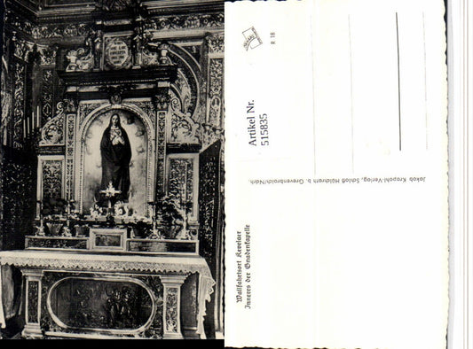 515835,Kevelaer Gnadenkapelle Kapelle Innenansicht Altar