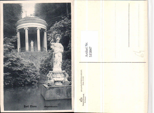 515847,Bad Cleve Kleve Amphitheater Statue Tempel
