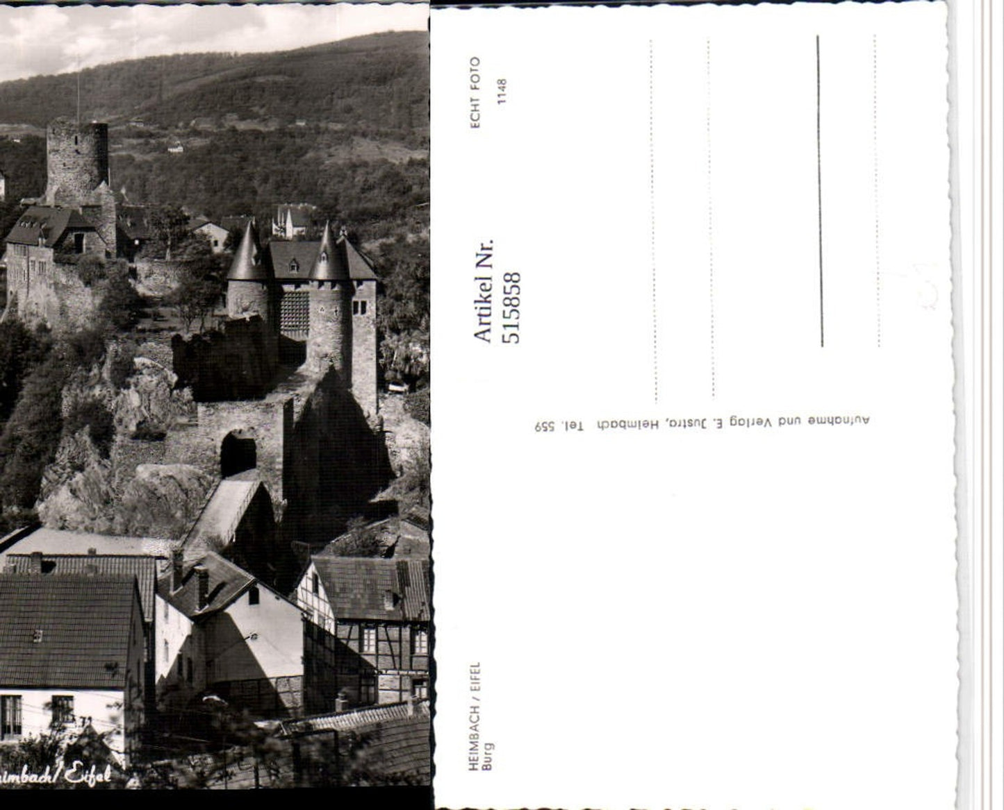 515858,Heimbach in d. Eifel Burg