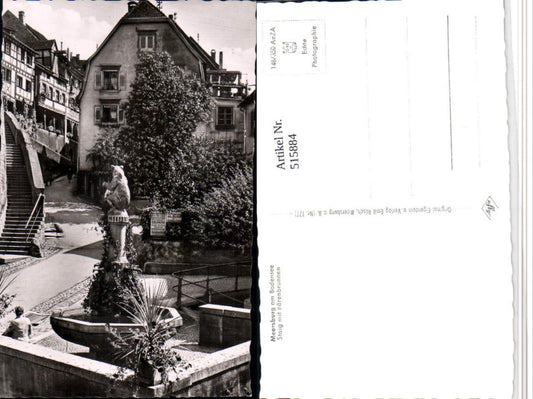 515884,Meersburg am Bodensee Staig m. Bärenbrunnen Brunnen