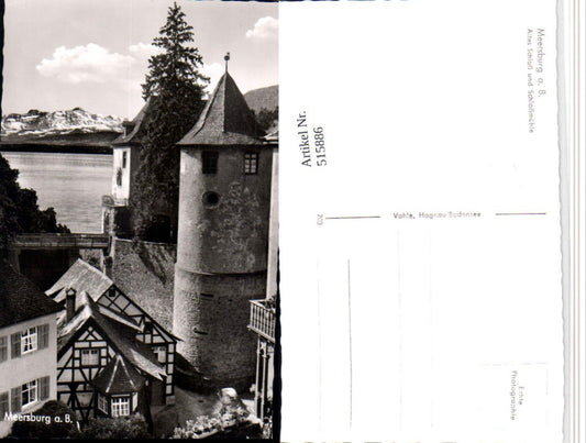 515886,Meersburg am Bodensee Altes Schloss u. Schlossmühle Turm