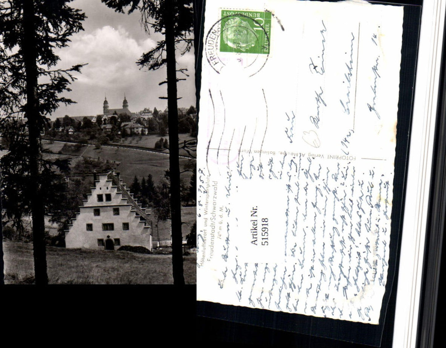 515918,Freudenstadt im Schwarzwald Teilansicht