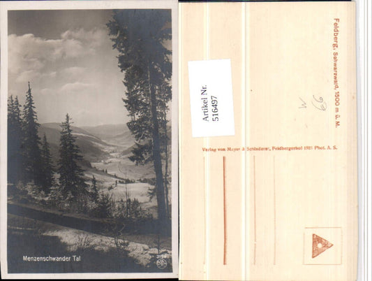 516497, Feldberg in the Black Forest, Menzenschwand Valley, Landscape