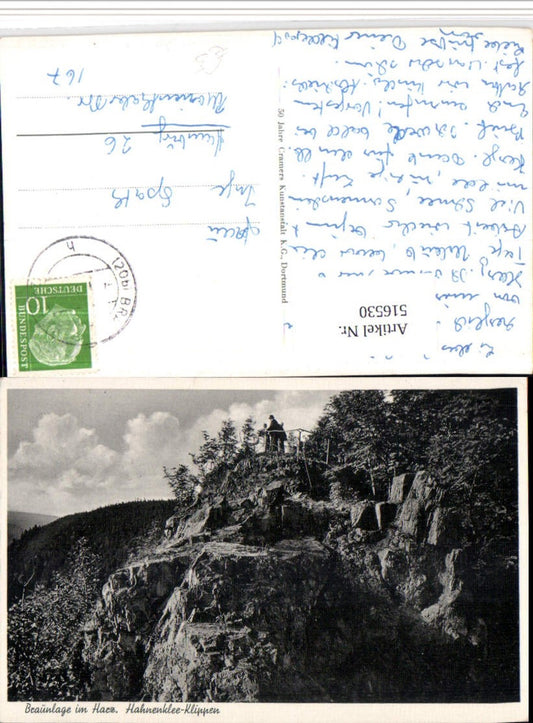 516530,Braunlage im Harz Hahnenklee-Klippen Felsen