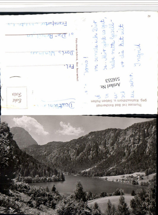 516553,Thumsee See b. Bad Reichenhall geg. Ristfeuchthorn
