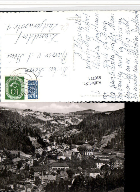 516774, St. Blasien in the Black Forest, Total Monastery
