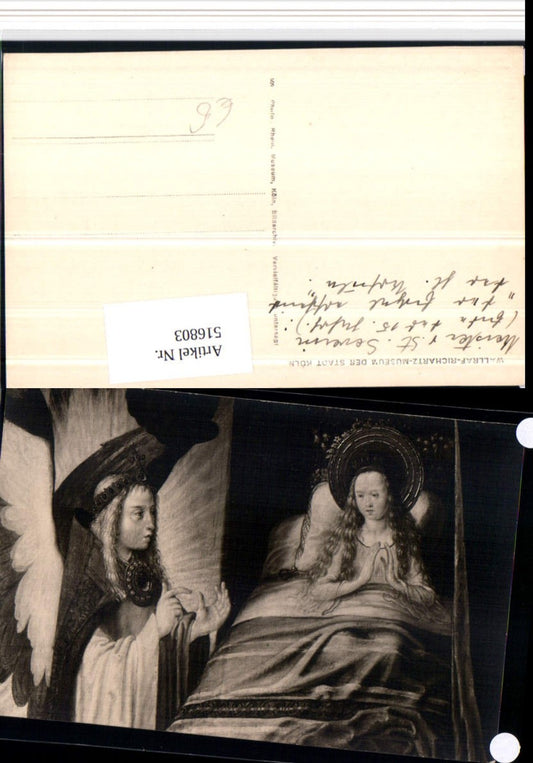 516803,Köln am Rhein Wallraf-Richartz-Museum Gemälde Heilige Engel