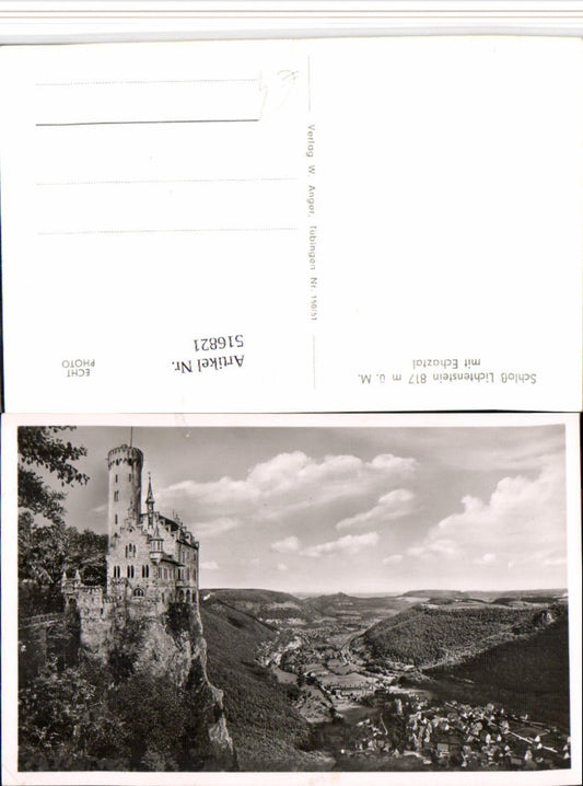516821, Lichtenstein Castle b. Honau m. Echaztal total