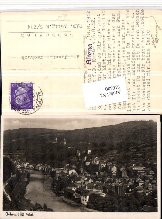 516880,Altena in Westfalen Totale Fluss