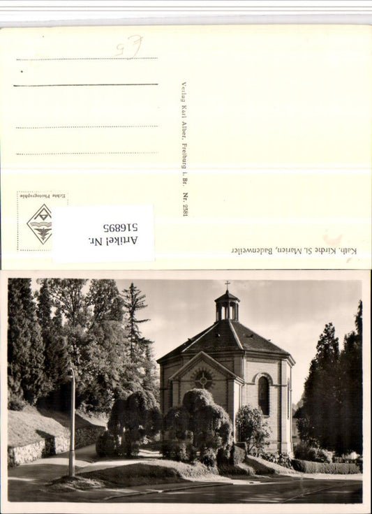 516895, Badenweiler Catholic Church of St. Mary
