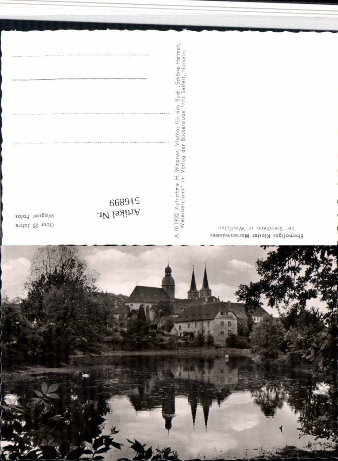 516899,Kloster Marienmünster b. Steinheim in Westfalen