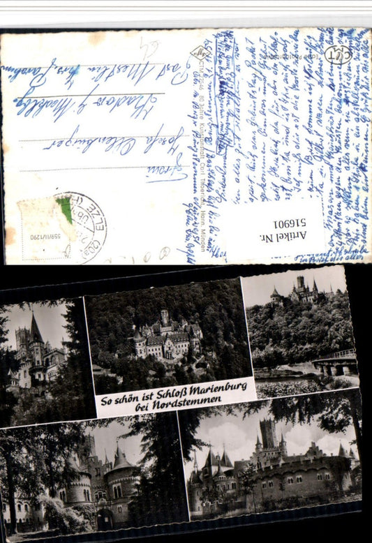 516901,Schloss Marienburg b. Nordstemmen Mehrbildkarte