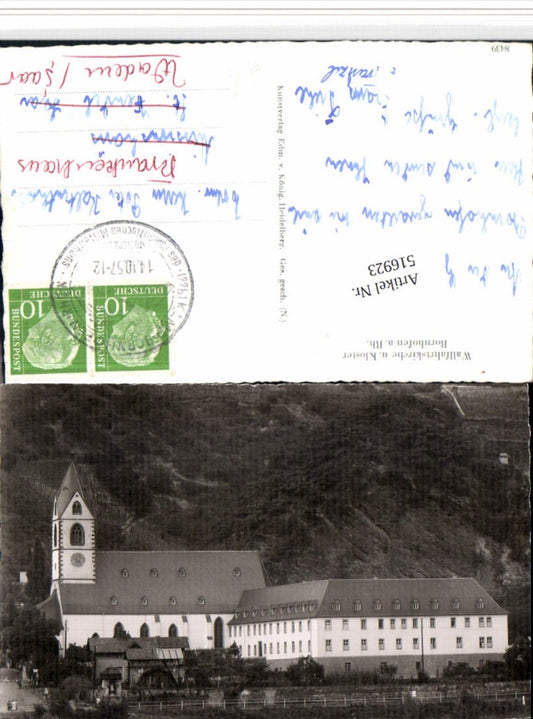 516923,Wallfahrtskirche u. Kloster Bornhofen am Rhein