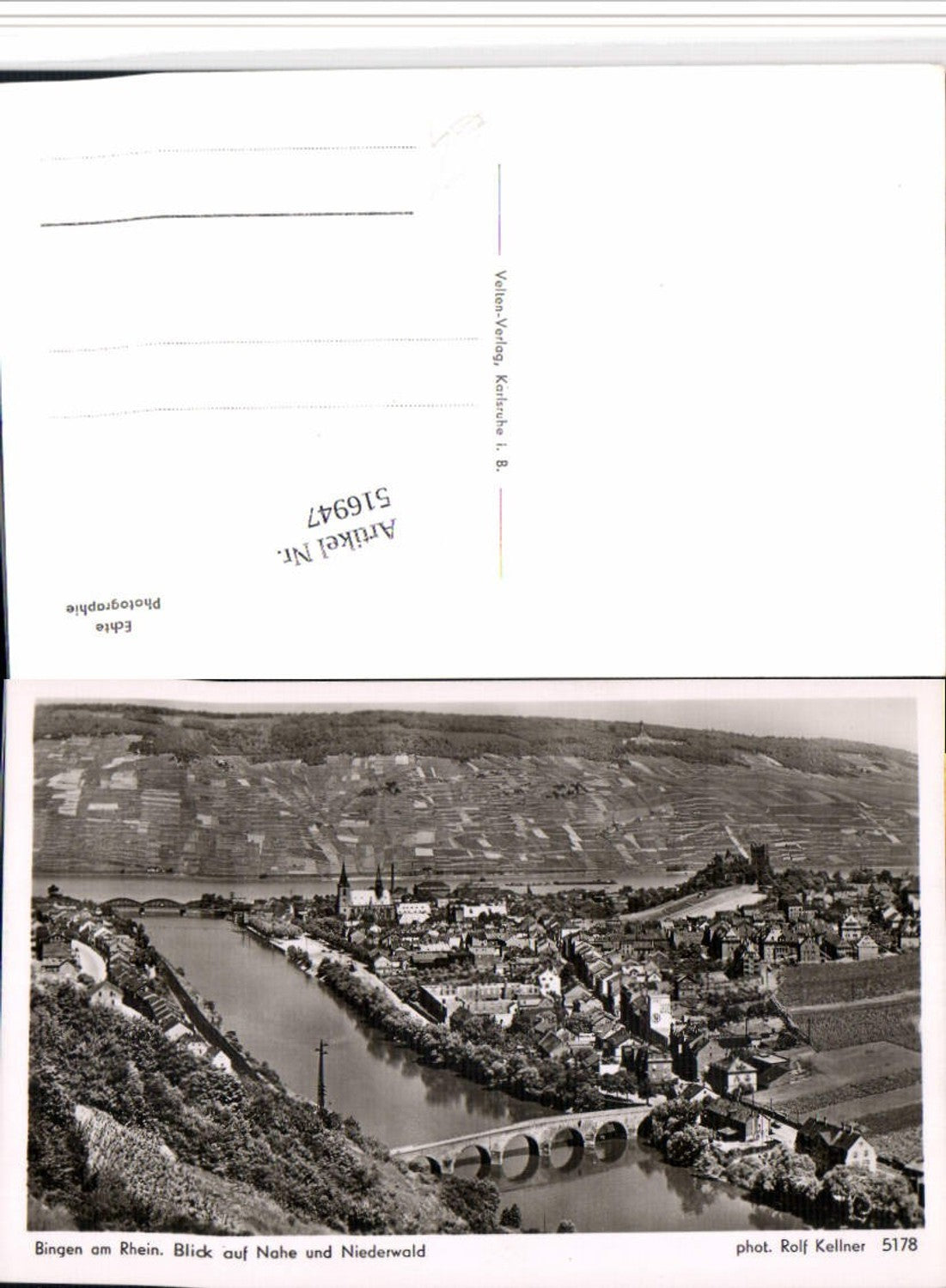 516947,Bingen am Rhein Totale m. Nahe u. Niederwald
