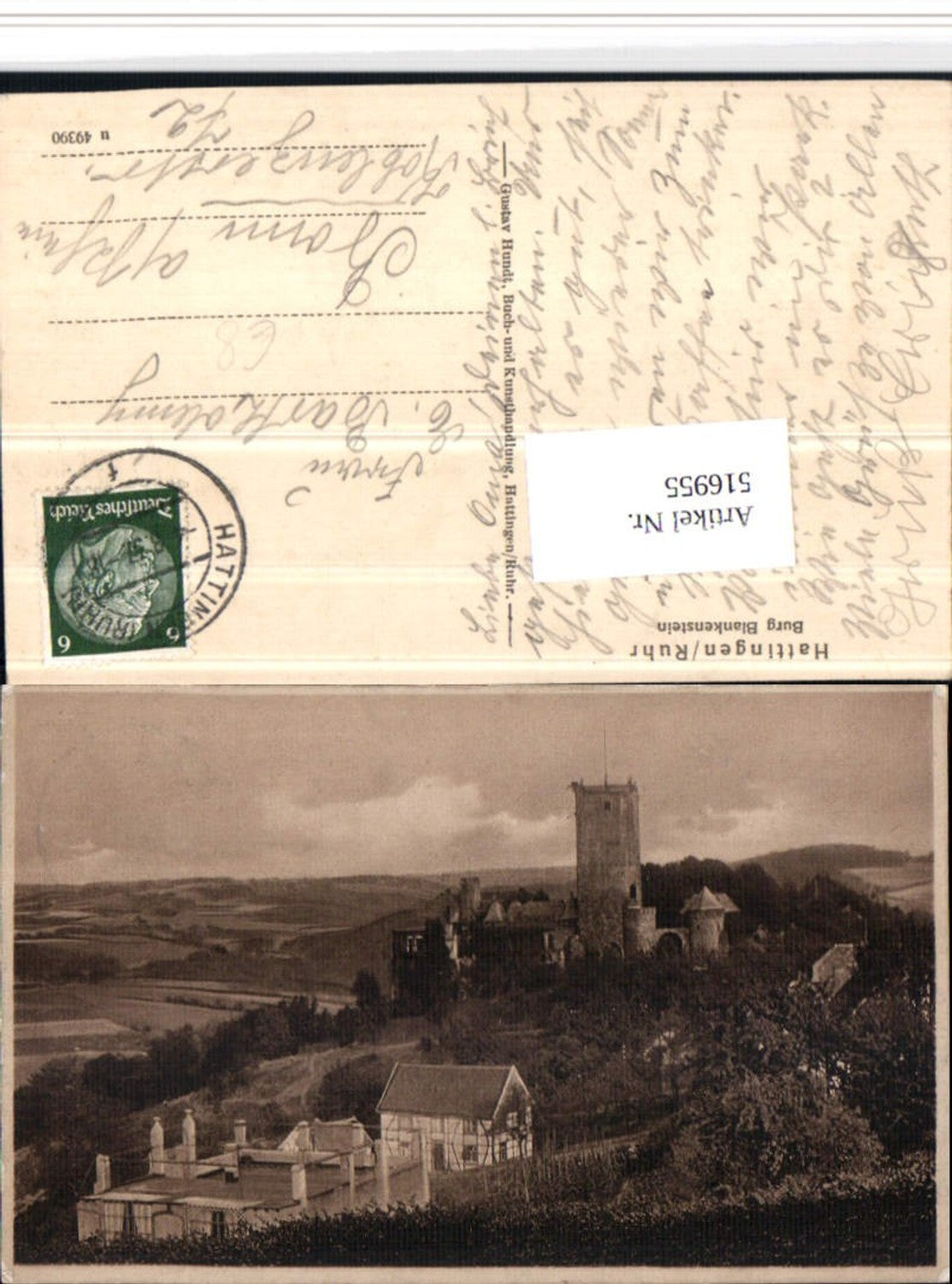 516955,Hattingen Ruhr Burg Blankenstein