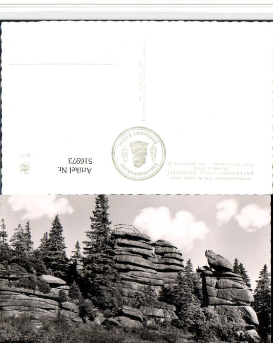 516973,Dreisessel b. Neureichenau Felsen
