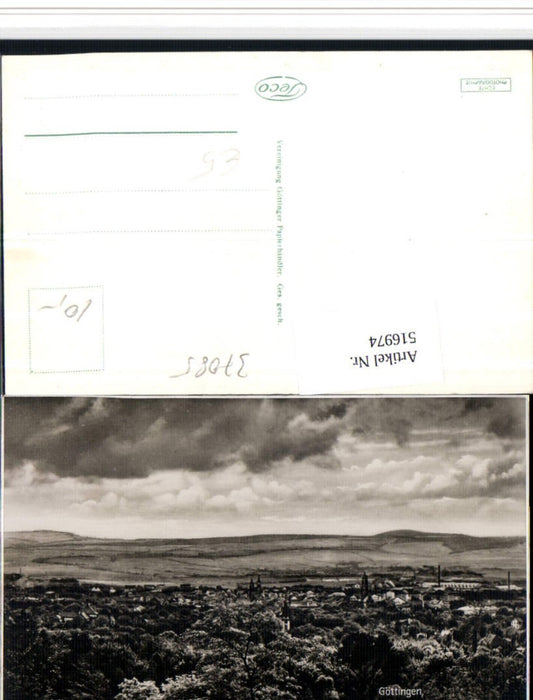 516974,Göttingen Totale vom Borheck-Tempel