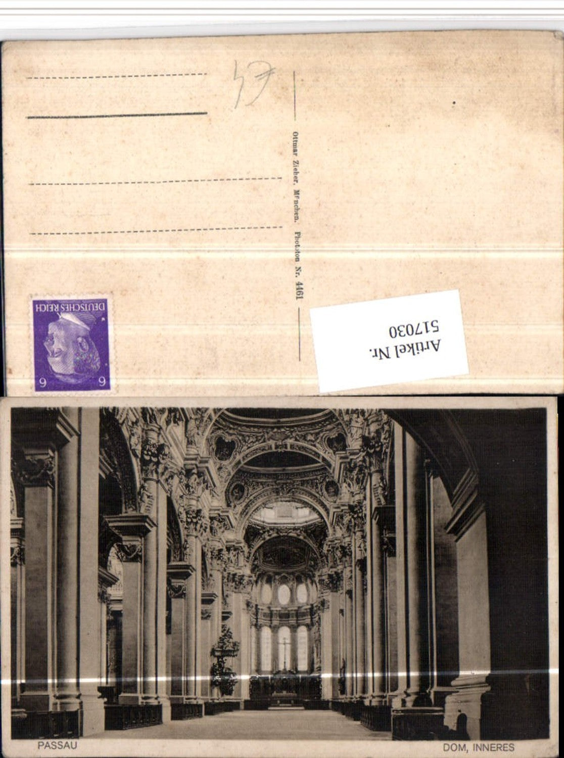 517030, Passau Cathedral Interior view