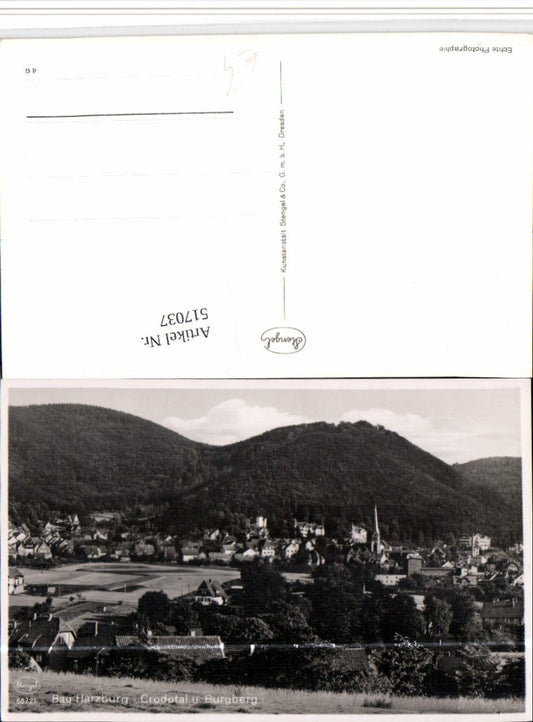 517037,Bad Harzburg Totale Crodotal u. Burgberg pub Stengel 68721