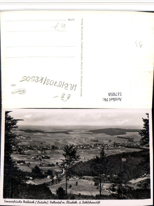 517058,Neukirch Lausitz Valtental m. Elisabeth- u. Bethlehemstift Totale