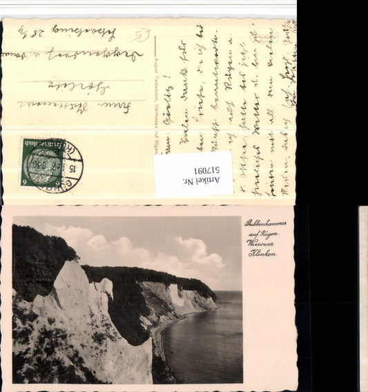 517091,Rügen Stubbenkammer Wissower Klinken Klippe Steilküste