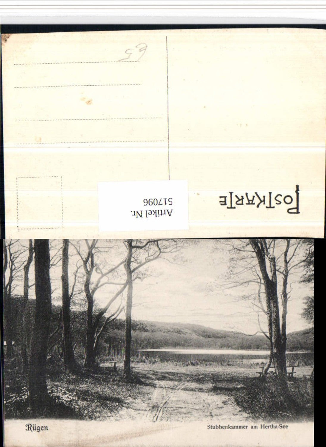 517096,Rügen Stubbenkammer am Hertha-See Partie