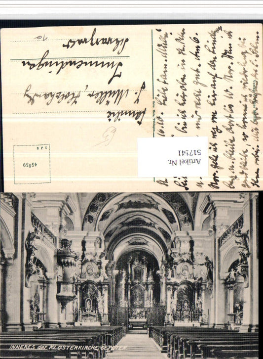 517141, St. Peter in the Black Forest, Monastery Church, Church Interior View