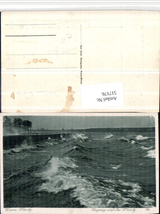 517176,Waren-Müritz Seegang auf der Müritz Brandung