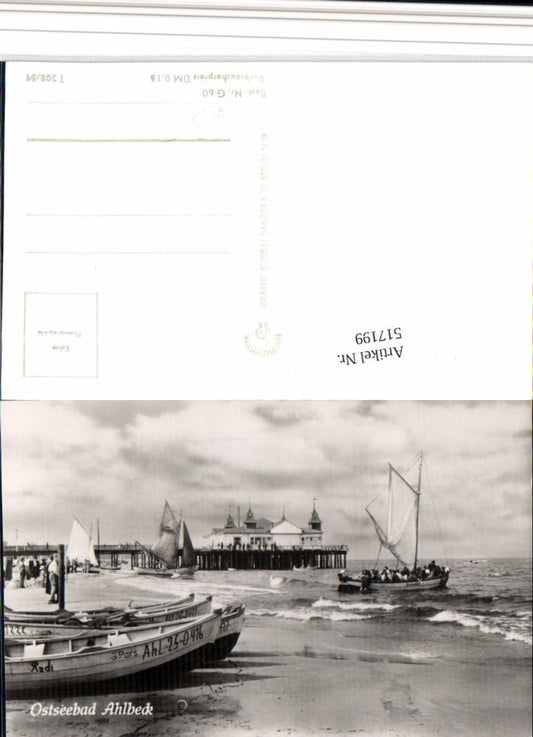 517199,Ostseebad Ahlbeck Seebrücke Strand Boote