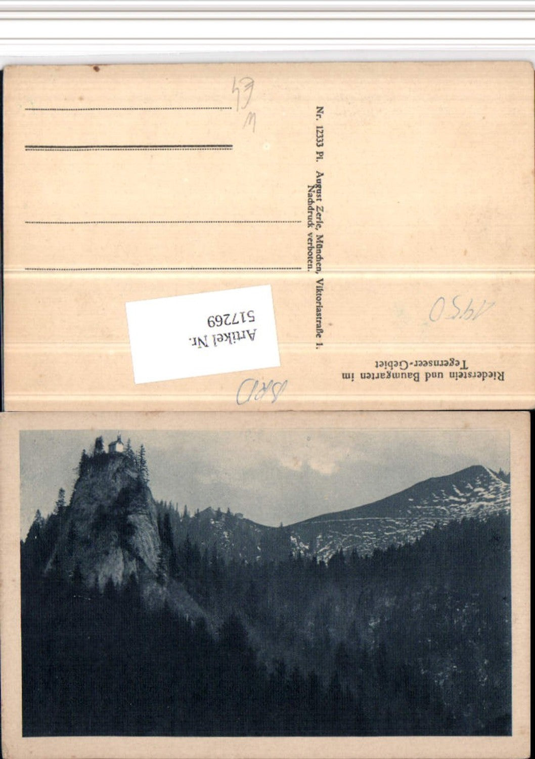 517269, Riederstein Chapel and Baumgarten near Tegernsee