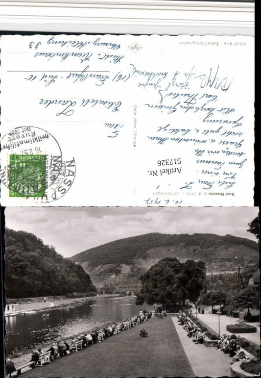 517326,Bad Nassau an d. Lahn Lahnanlagen Fluss