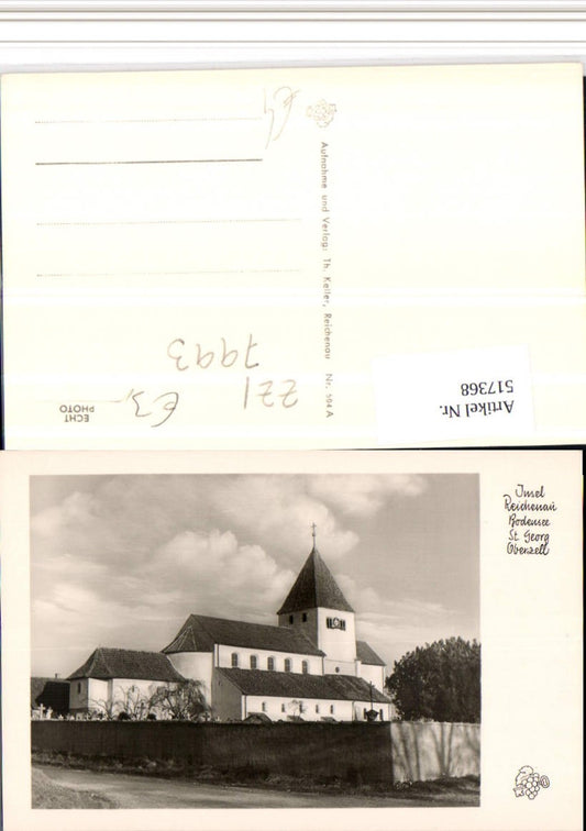 517368, Reichenau Island in Lake Constance, St. George Church, Oberzell