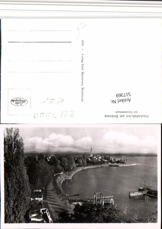 517369,Friedrichshafen am Bodensee Teilansicht Seepromenade