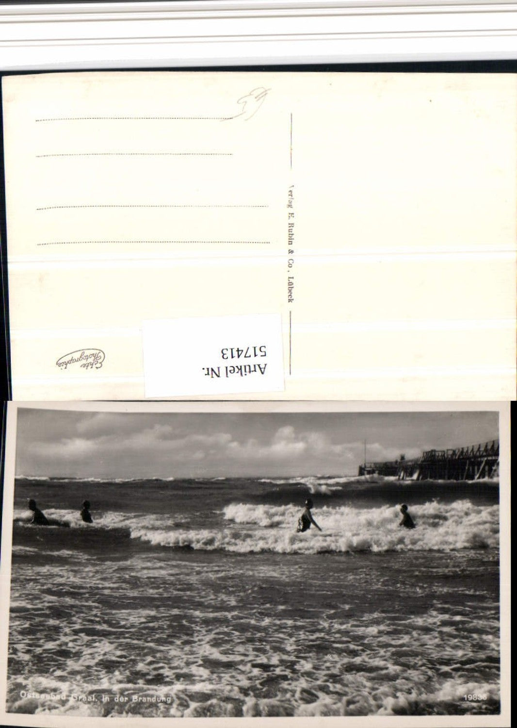 517413,Ostseebad Graal-Müritz Brandung Wellen