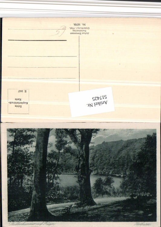 517425,Insel Rügen Stubbenkammer Herthasee See