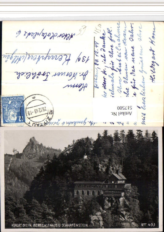 517500,Oybin Berggasthaus u. Scharfenstein