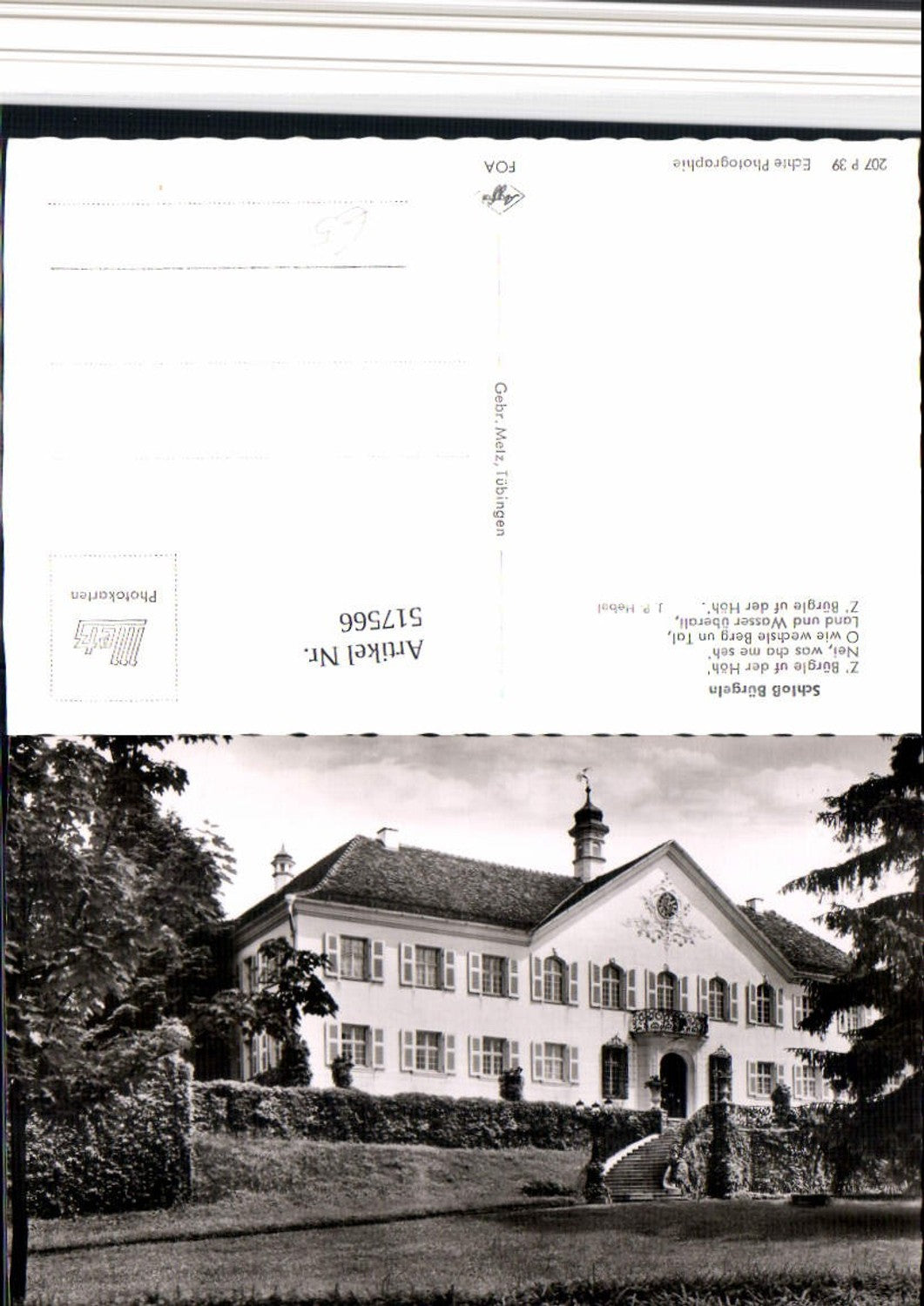 517566,Schloss Bürgeln b. Schliengen