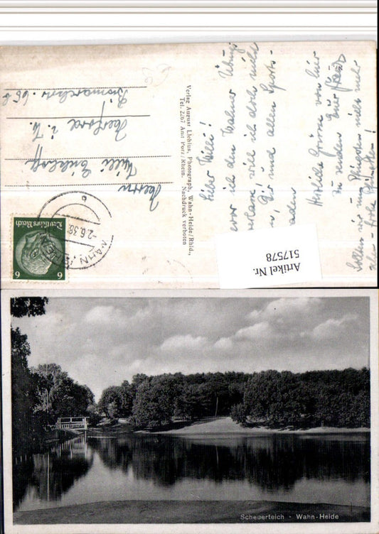 517578,Köln Wahnheide Scheuerteich Teich Partie